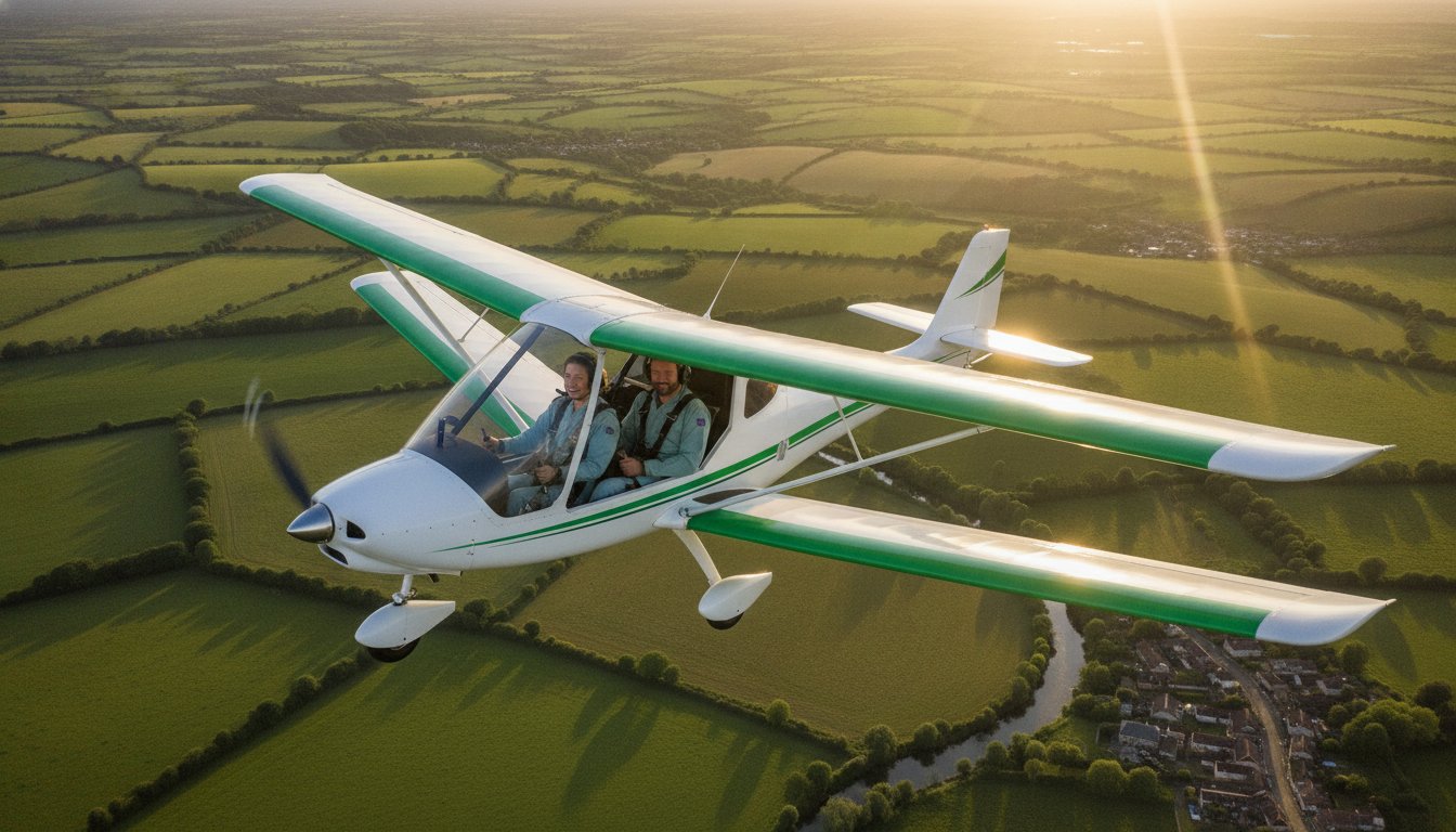 Introductory Microlight Lesson UK: Your First Step into the Sky